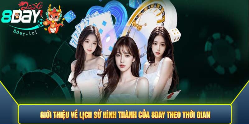 Giới thiệu 8DAY về lịch sử hình thành của 8DAY theo thời gian